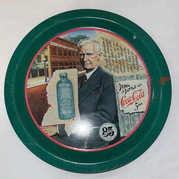 Vintage 1979 85 Anniversary Coca-Cola Tray - Picture 4 of 8